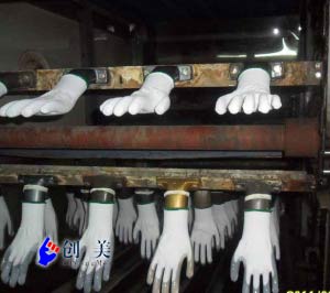 勞保浸膠手套機,手套PU浸膠生產(chǎn)線 PU浸膠手套設備